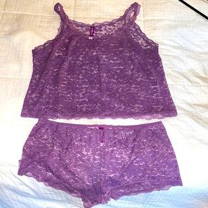 Adore Me Lace Cami and Boyshort Set